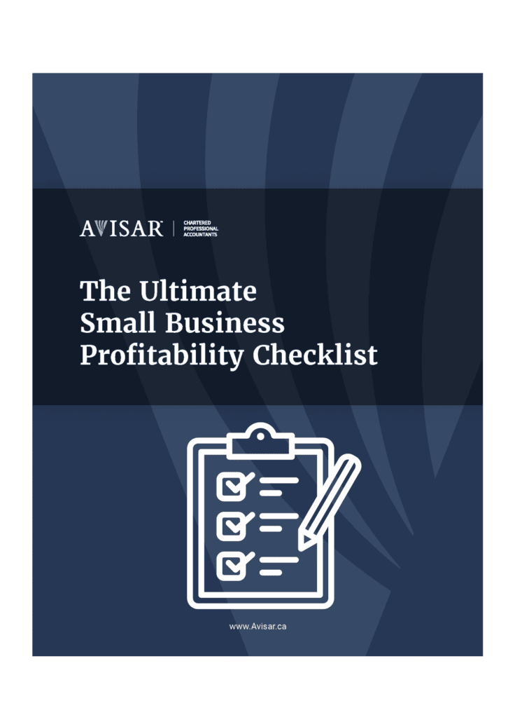 small business profitability checklist