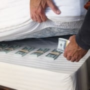 putting corporate cash under the bed